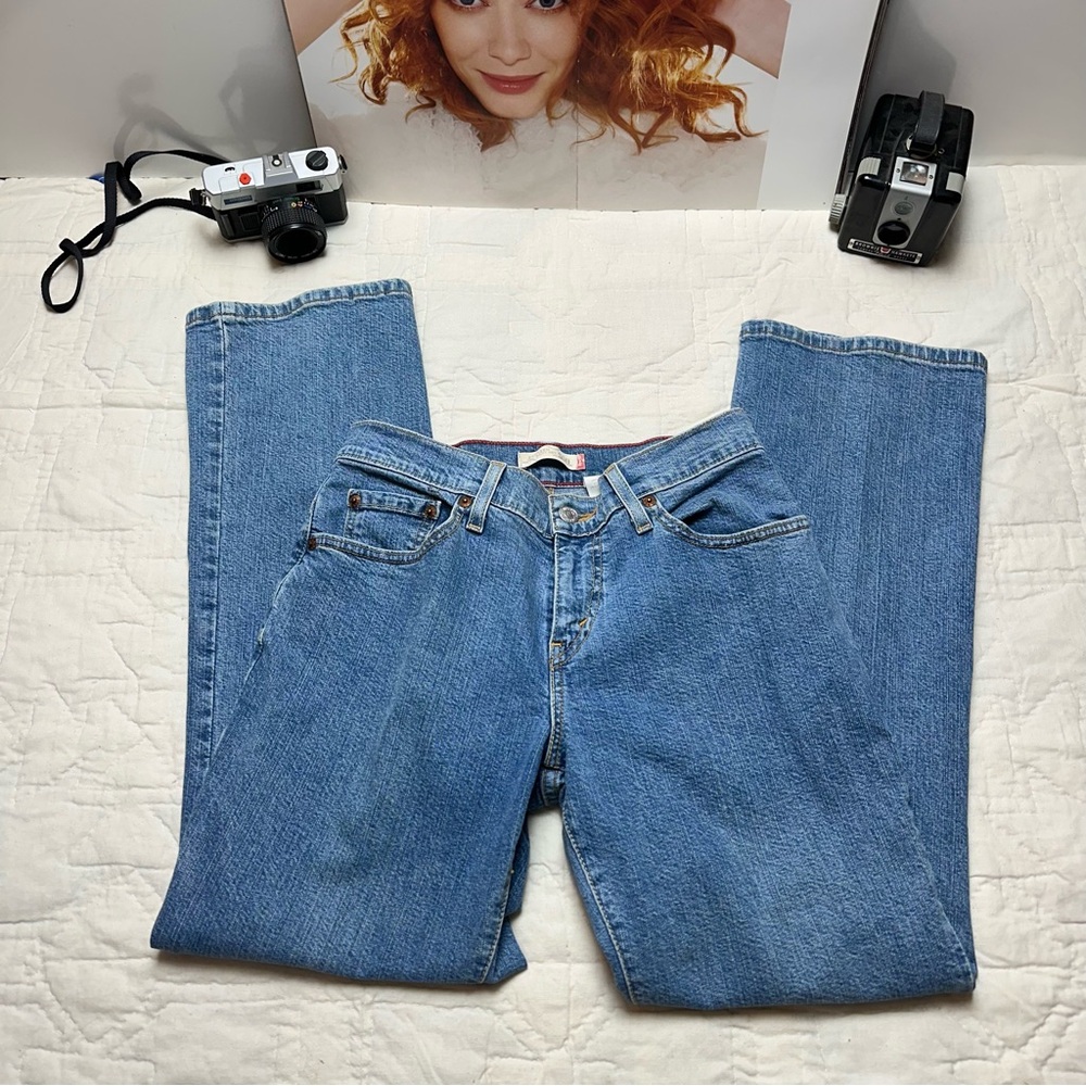 Levi’s 550 Y2K Bootcut Jeans Stretch Denim Medium Wash Women’s 4M